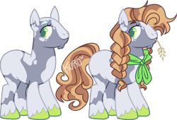 Size: 1949x1323 | Tagged: safe, artist:kurosawakuro, oc, earth pony, pony, bald, base used, male, offspring, parent:derpy hooves, parent:trouble shoes, simple background, solo, stallion, transparent background