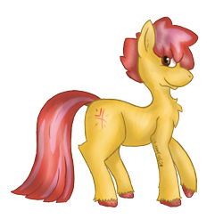 Size: 1042x1024 | Tagged: safe, artist:lil_vampirecj, oc, oc:ciaran, earth pony, pony, female, mare, simple background, solo, transparent background