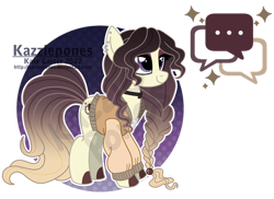 Size: 1024x747 | Tagged: safe, artist:kazziepones, oc, oc:trend settr, earth pony, pony, clothes, female, jacket, mare, solo