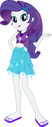 Size: 423x1024 | Tagged: safe, artist:tajohnson6, rarity, equestria girls, equestria girls series, forgotten friendship, bikini, clothes, female, looking at you, sarong, simple background, solo, swimsuit, transparent background
