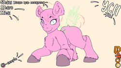 Size: 3840x2160 | Tagged: safe, pony, advertisement, commission, high res, horn, lineart, text, ych example, your character here