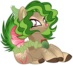 Size: 759x689 | Tagged: safe, artist:crystal-tranquility, oc, oc only, oc:addie, deer, deer pony, original species, pond pony, closed species, female, simple background, solo, transparent background