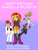 Size: 781x1023 | Tagged: safe, artist:cartoonanimefan2000, sunset shimmer, human, equestria girls, g4, anime, corona (spider riders), happy birthday, italian, johnny test, marcella silvestri, simple background, solo, spider riders, susan test, transparent background