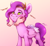 Size: 2178x2000 | Tagged: safe, artist:buttersprinkle, pipp petals, pegasus, pony, g5, my little pony: a new generation, adorapipp, blushing, cute, female, gradient background, hand, mare, offscreen character, offscreen human, smiling, squeezing, squishy, squishy cheeks