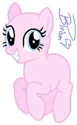 Size: 226x368 | Tagged: safe, artist:brushprism, oc, oc only, earth pony, pony, base, earth pony oc, eyelashes, female, grin, mare, simple background, smiling, solo, transparent background