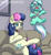 Size: 3712x4000 | Tagged: safe, artist:witchtaunter, bon bon, lyra heartstrings, sweetie drops, earth pony, pony, unicorn, g4, angry, bon bon is not amused, chest fluff, couch, crossed legs, done with your shit, duct tape, ear fluff, female, five o'clock shadow, indoors, l.u.l.s., lidded eyes, lyra doing lyra things, mare, meme, mirror, ponified, ponified meme, sitting, tape, taped to the wall, tired, unamused, yelling