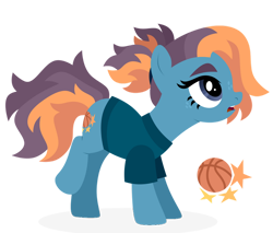 Size: 1024x874 | Tagged: safe, artist:kabuvee, oc, oc only, earth pony, pony, clothes, female, mare, shirt, simple background, solo, transparent background