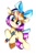 Size: 2143x3205 | Tagged: safe, artist:liaaqila, oc, oc only, oc:qilala, pegasus, pony, blushing, bow, hair bow, high res, hoof hold, pegasus oc, pencil, simple background, solo, tail, tail bow, traditional art, white background, wingless