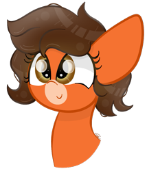 Size: 649x757 | Tagged: safe, artist:sugarcloud12, oc, oc:jessica, pony, bust, female, mare, portrait, simple background, solo, transparent background
