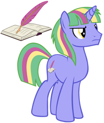 Size: 1024x1212 | Tagged: safe, artist:lillyleaf101, oc, oc:courageous calligraphy, pony, unicorn, base used, magical lesbian spawn, male, offspring, parent:rainbow dash, parent:twilight sparkle, parents:twidash, simple background, solo, stallion, transparent background