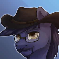 Size: 1024x1024 | Tagged: safe, artist:darksittich, oc, oc only, pony, glasses, solo