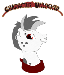 Size: 720x845 | Tagged: safe, artist:dougboard, oc, oc only, oc:lucky gamble, pony, bust, ear piercing, earring, jewelry, male, piercing, portrait, simple background, solo, stallion, transparent background