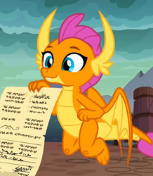 Size: 482x554 | Tagged: safe, screencap, smolder, dragon, g4, uprooted, cropped, cute, dragoness, female, smolderbetes, solo