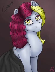 Size: 980x1280 | Tagged: safe, artist:lennystendhal13, oc, earth pony, pony, clothes, dress, female, mare, solo