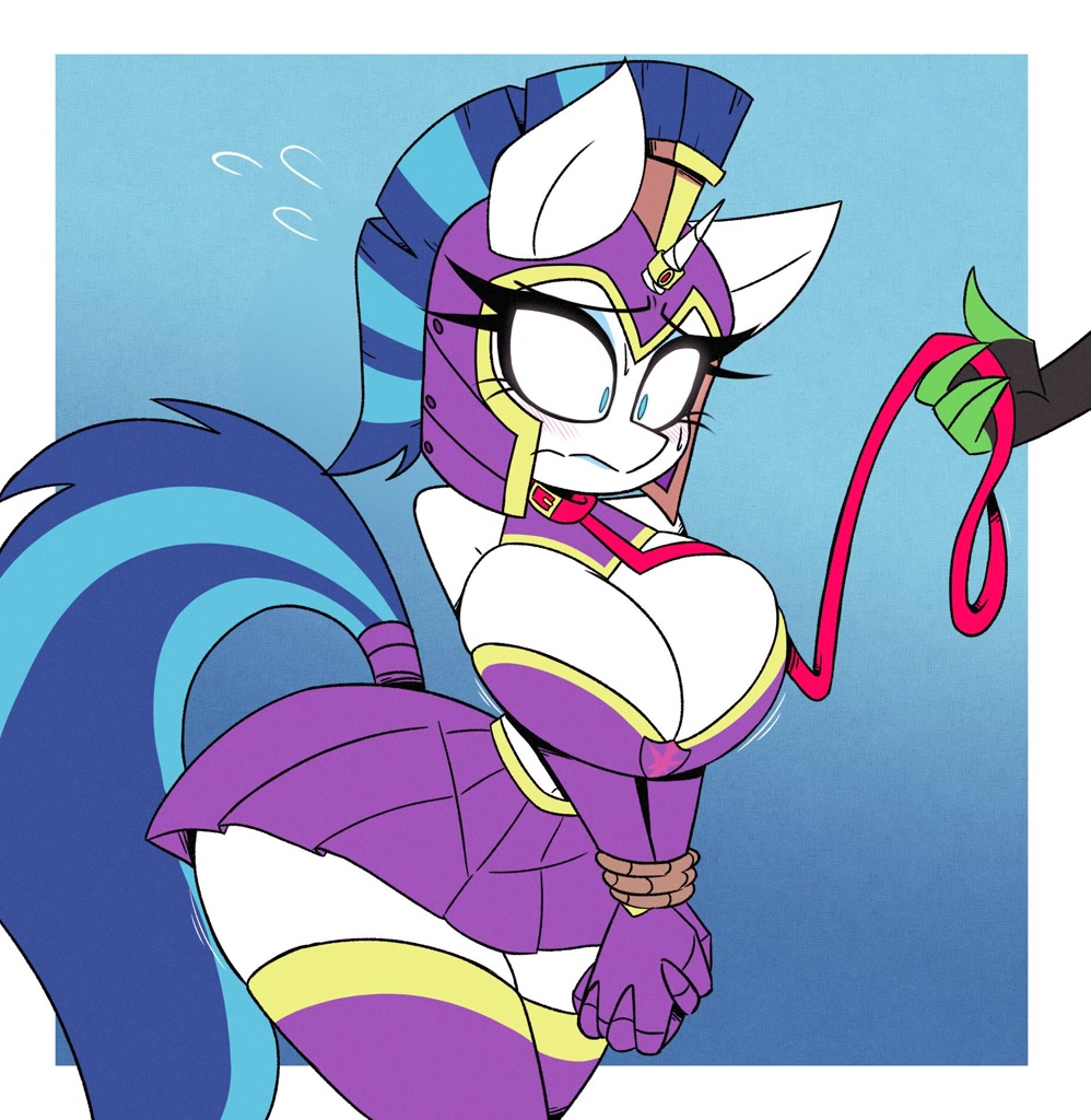 2932277 - suggestive, artist:nelljoestar, shining armor, unicorn, anthro, ...