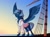 Size: 1046x764 | Tagged: safe, artist:ink potts, oc, oc:blueshadow, pegasus, pony, clothes, ship, solo, spread wings, wings