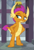 Size: 524x765 | Tagged: safe, screencap, smolder, dragon, g4, molt down, my little pony: friendship is magic, season 8, cropped, dragoness, female, hand on hip, raised eyebrow, solo