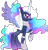 Size: 1911x1973 | Tagged: safe, artist:kurosawakuro, oc, alicorn, pony, alicorn oc, base used, concave belly, female, horn, magical lesbian spawn, mare, offspring, parent:princess luna, parent:rainbow dash, parents:lunadash, simple background, slender, solo, thin, transparent background, wings