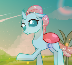 Size: 1000x903 | Tagged: artist needed, source needed, safe, ocellus, changedling, changeling, g4, cute, diaocelles, solo