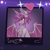 Size: 2722x2700 | Tagged: artist needed, source needed, safe, oc, oc only, oc:ametist bell, alicorn, bat pony, bat pony alicorn, pony, bat wings, eye clipping through hair, eyebrows, eyebrows visible through hair, fangs, female, heart, hearts and hooves day, high res, horn, photo, signature, slit pupils, smiling, solo, spread wings, wings