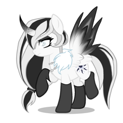 Size: 2048x2048 | Tagged: safe, artist:haunte-ombrum, king sombra, oc, alicorn, pony, unicorn, g4, alicorn oc, antagonist, dark magic, darkness, eclipse, edgy, emo, evil, female, fiery wings, goth, goth pony, gothic, high res, horn, magic, mare, moon, oc villain, shadow, simple background, spread wings, sun, transparent background, villainess, wings, witch