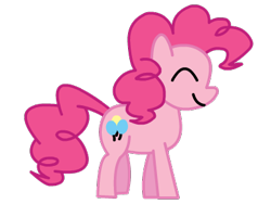 Size: 400x300 | Tagged: safe, artist:sparklepeep, pinkie pie, earth pony, pony, g4, balloon, eyes closed, female, mare, simple background, smiling, transparent background
