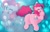 Size: 1199x776 | Tagged: safe, artist:aleximusprime, pinkie pie, earth pony, pony, flurry heart's story, g4, balloonbutt, bow, butt, fat, female, hair bow, lineless, looking at you, looking back, looking back at you, mare, older, older pinkie pie, one eye closed, open mouth, plot, pudgy pie, rear view, smiling, solo, wink, winking at you