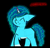 Size: 1001x969 | Tagged: safe, artist:xxv4mp_g4z3rxx, misty brightdawn, pony, unicorn, g5, my little pony: make your mark, spoiler:my little pony: make your mark, ^^, blue coat, eyes closed, female, freckles, mare, signature, solo