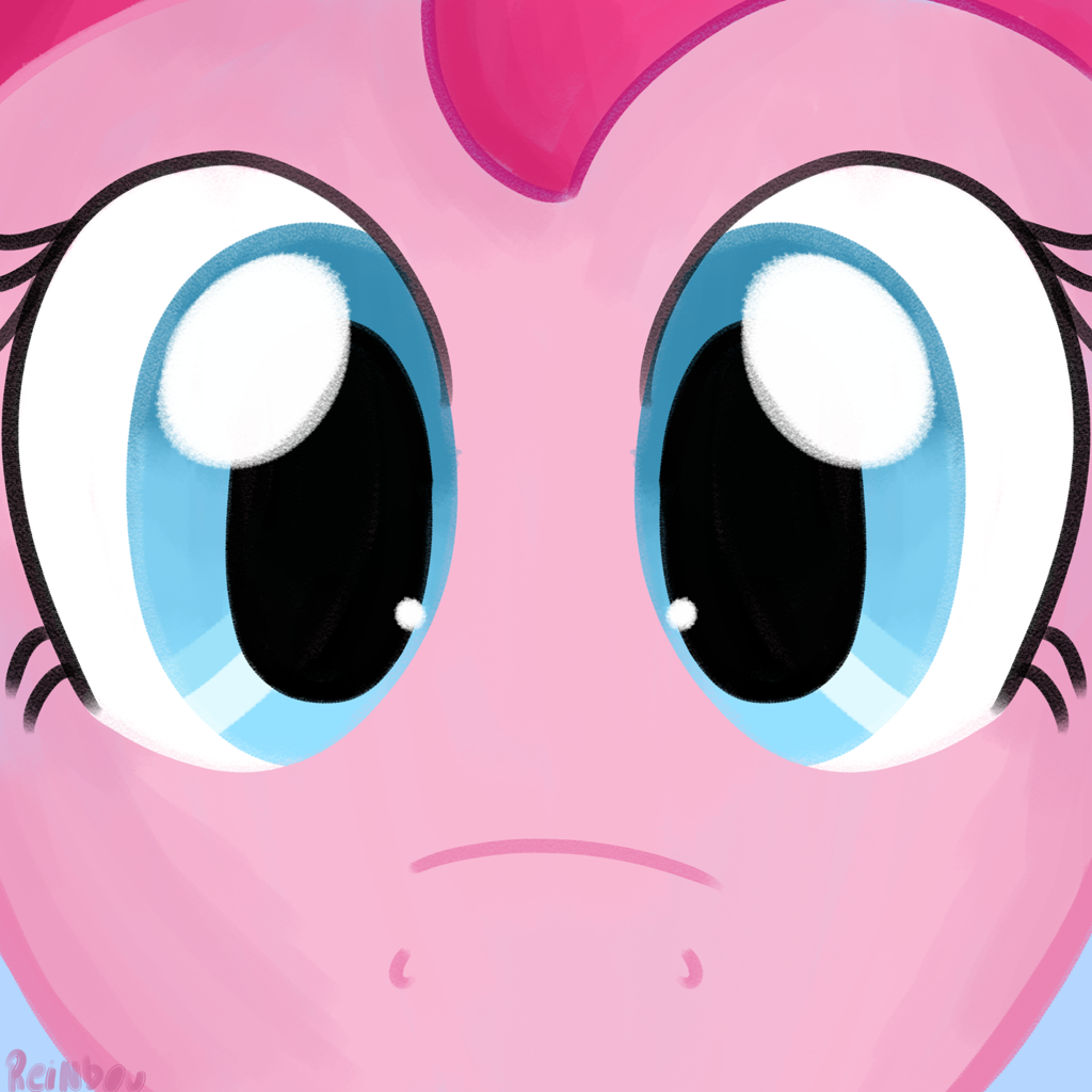 Safe Artist Reinbou Pinkie Pie Earth Pony Pony Looking