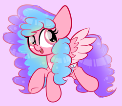 Size: 1079x940 | Tagged: safe, artist:sugarcloud12, oc, pegasus, pony, female, mare, pink background, simple background, solo