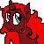 Size: 50x50 | Tagged: safe, artist:kindalkaykay, oc, oc only, pony, unicorn, animated, blushing, eyes closed, female, freckles, gif, mare, picture for breezies, simple background, smiling, white background