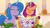 Size: 3410x1920 | Tagged: safe, screencap, izzy moonbow, pipp petals, sunny starscout, zipp storm, earth pony, pony, unicorn, g5, my little pony: tell your tale, starscout code, spoiler:g5, spoiler:my little pony: tell your tale, spoiler:tyts01e24, duo, duo female, eyes closed, female, high res, mane stripe sunny, mare, youtube link