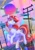 Size: 2480x3508 | Tagged: safe, artist:wavecipher, oc, oc only, oc:cinnamon lightning, pony, unicorn, commission, eyelashes, female, female oc, high res, horn, mare, mare oc, pony oc, solo, synthwave, telephone pole, unicorn oc, white pupils