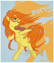 Size: 4903x5736 | Tagged: safe, artist:bessovestniy, oc, oc only, pony, cyrillic, musical instrument, solo, violin, zoom layer