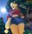 Size: 1328x1440 | Tagged: safe, artist:smitty, applejack, earth pony, anthro, g4, 3d, 3d model, abs, applebucking thighs, big breasts, blender, blender cycles, breasts, busty applejack, clothes, denim, denim shorts, female, hand on hip, looking at you, low angle, midriff, sexy, shorts, solo, stupid sexy applejack, thighs, thunder thighs, wide hips