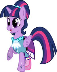 Size: 796x1004 | Tagged: safe, artist:meganlovesangrybirds, twilight sparkle, alicorn, pony, friendship through the ages, g4, 50s, alternate hairstyle, clothes, female, mare, pianist twilight, simple background, solo, transparent background, twilight sparkle (alicorn)