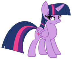 Size: 1064x876 | Tagged: safe, artist:tavda, artist:twilyisbestpone, twilight sparkle, alicorn, pony, g4, base used, beautiful, bedroom eyes, eyeshadow, female, makeup, mare, pegasus wings, pretty, seductive, seductive look, simple background, smiling, solo, transparent background, twilight sparkle (alicorn), wings, wrong eye shape