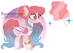 Size: 1024x747 | Tagged: safe, artist:kazziepones, oc, oc only, oc:candy floss, bat pony, pony, female, mare, simple background, solo, transparent background