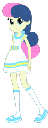 Size: 1022x2732 | Tagged: safe, artist:sketchmcreations, edit, bon bon, sweetie drops, human, equestria girls, g4, cropped, female, simple background, smiling, solo, transparent background, vector