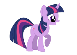 Size: 1123x794 | Tagged: safe, artist:nebulonb100, twilight sparkle, pony, unicorn, g4, female, mare, raised hoof, simple background, solo, transparent background, unicorn twilight