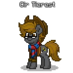 Size: 588x588 | Tagged: safe, artist:cirtierest, oc, oc only, oc:cir tierest, earth pony, pony, pony town, cute, simple background, solo, white background