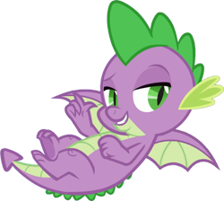 Size: 944x847 | Tagged: safe, edit, edited screencap, editor:pascalmulokozi2, screencap, spike, dragon, g4, background removed, flying, male, simple background, solo, transparent background, winged spike, wings