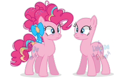 Size: 4458x2959 | Tagged: safe, artist:cheekycheesefan101, pinkie pie, earth pony, pony, g4, bald, base used, older, simple background, solo, transparent background