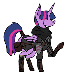 Size: 884x946 | Tagged: safe, artist:homicidal doktor, twilight sparkle, alicorn, pony, g4, armor, clothes, simple background, solo, transparent background, twilight sparkle (alicorn)