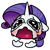 Size: 700x700 | Tagged: safe, artist:sugar morning, rarity, pony, unicorn, g4, blushing, bust, crying, emoji, female, mare, marshmelodrama, portrait, puppy dog eyes, rarity being rarity, reaction image, sad, simple background, solo, transparent background, wavy mouth