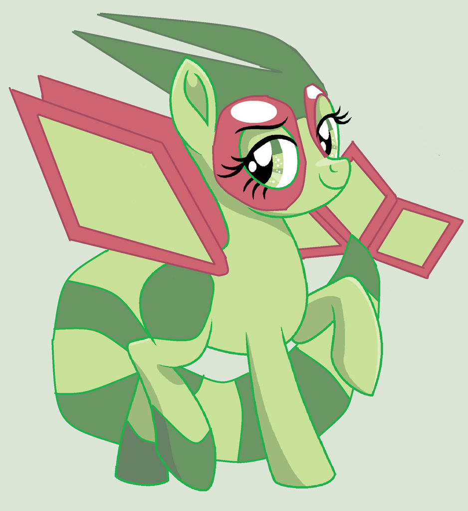 #2936901 - safe, artist:twidashfan1234, flygon, pony, pokémon, ponified ...