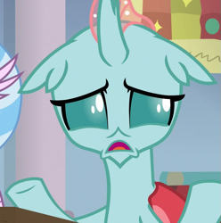 Size: 711x717 | Tagged: safe, screencap, ocellus, silverstream, changedling, changeling, classical hippogriff, hippogriff, a rockhoof and a hard place, g4, cropped, cute, diaocelles, female, front view, offscreen character, sad, sadorable, solo focus