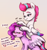 Size: 2080x2196 | Tagged: safe, artist:buttersprinkle, pipp petals, zipp storm, pegasus, pony, g5, adorapipp, adorazipp, annoyed, colored wings, cute, dialogue, duo, duo female, eyebrows, female, folded wings, frown, gradient background, high res, mare, multicolored wings, petting, pipp petals is not amused, royal sisters (g5), siblings, signature, sisters, sisters being sisters, smiling, spread wings, text, unamused, wings