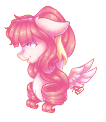 Size: 1400x1620 | Tagged: safe, artist:prettyshinegp, oc, oc only, pegasus, pony, bust, pegasus oc, signature, simple background, solo, transparent background, wings