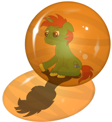 Size: 3752x4096 | Tagged: safe, artist:kinipharian, oc, oc only, pony, unicorn, bubble, frown, horn, male, simple background, solo, stallion, transparent background, unicorn oc, unshorn fetlocks